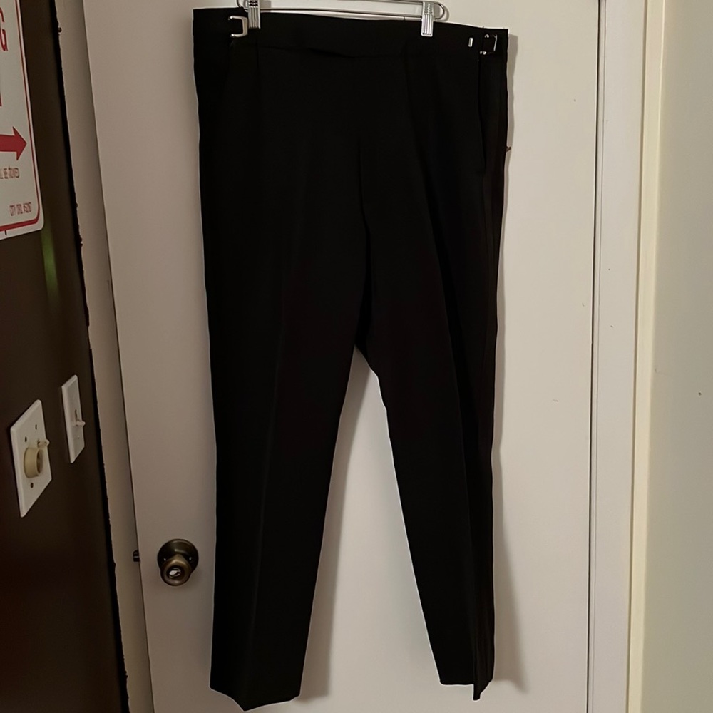 Mens black tuxedo pants
